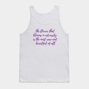 Blooms in Adversity Tank Top